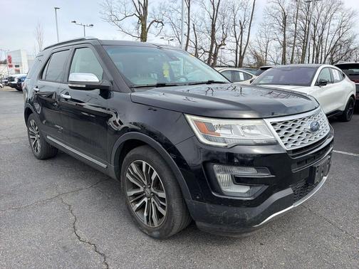 Shadow Black 2016 Ford Explorer Platinum