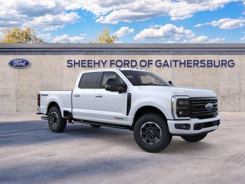 Star White Metallic Tri-Coat 2026 Ford F-250 Platinum