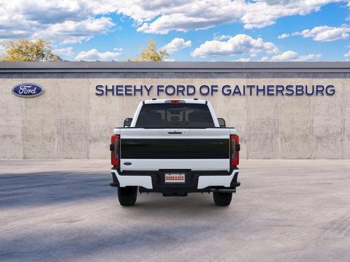 Star White Metallic Tri-Coat 2026 Ford F-350 Platinum