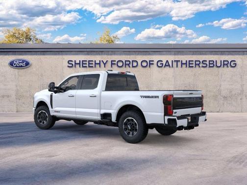 Star White Metallic Tri-Coat 2026 Ford F-350 Platinum