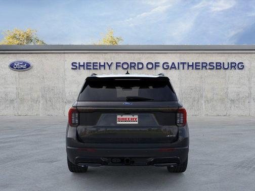 Agate Black Metallic 2026 Ford Explorer ST-Line