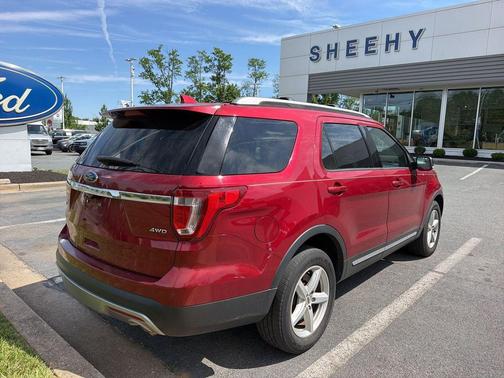 Ruby Red Metallic 2017 Ford Explorer XLT