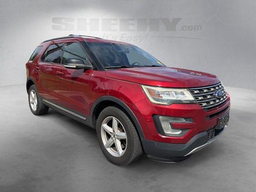 Ruby Red Metallic 2017 Ford Explorer XLT