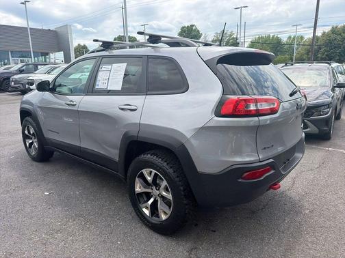 Billet Silver Metallic Clearcoat 2017 Jeep Cherokee Trailhawk