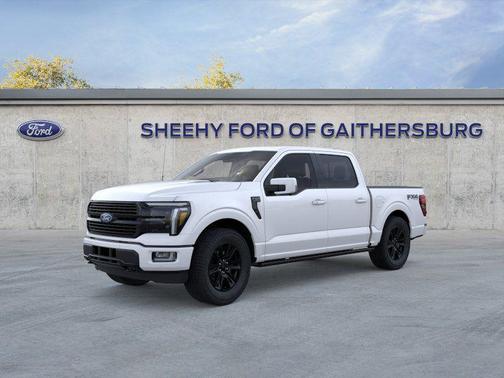 Star White Metallic Tri-Coat 2026 Ford F-150 Platinum