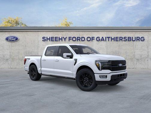 Star White Metallic Tri-Coat 2026 Ford F-150 Platinum