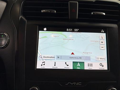 Blue 2019 Ford Fusion SE