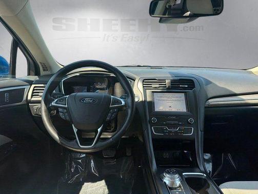 Blue 2019 Ford Fusion SE