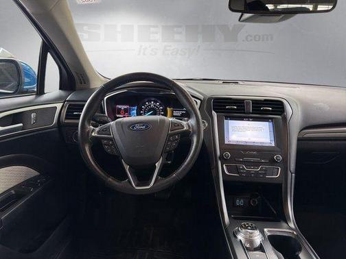 Blue 2019 Ford Fusion SE