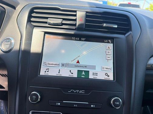 Blue 2019 Ford Fusion SE