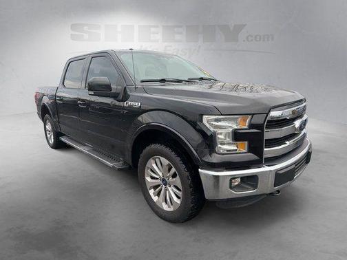 Shadow Black 2016 Ford F-150 Lariat