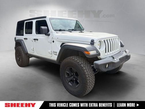 Bright White Clearcoat 2020 Jeep Wrangler Unlimited Sport