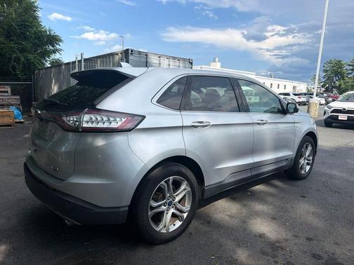 Ingot Silver 2017 Ford Edge Titanium