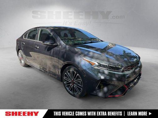 Gravity Gray 2022 Kia Forte GT