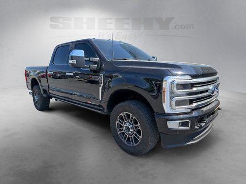 Agate Black Metallic 2025 Ford F-350 Platinum