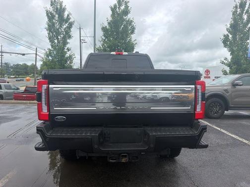Agate Black Metallic 2025 Ford F-350 Platinum