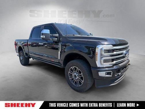 Agate Black Metallic 2025 Ford F-350 Platinum