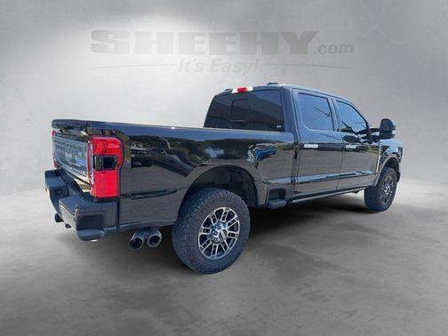 Agate Black Metallic 2025 Ford F-350 Platinum