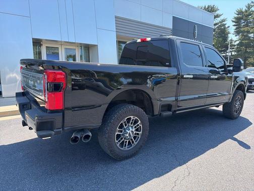 Agate Black Metallic 2025 Ford F-350 Platinum