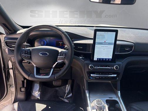 Star White Metallic Tri-Coat 2020 Ford Explorer ST