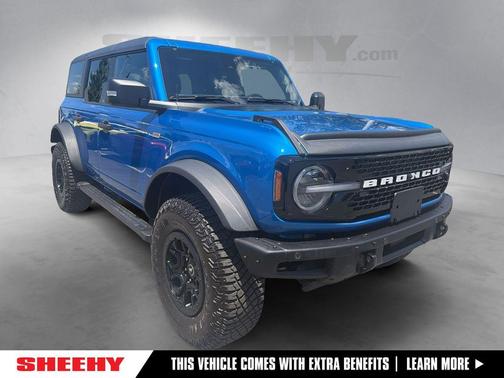 Velocity Blue Metallic 2024 Ford Bronco Wildtrak