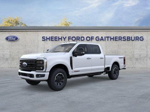 Star White Metallic Tri-Coat 2026 Ford F-250 Platinum
