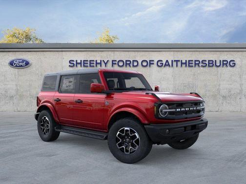 Ruby Red Metallic Tinted Clearcoat 2026 Ford Bronco Outer Banks