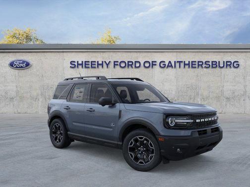 Azure Gray Metallic Tri-Coat 2025 Ford Bronco Sport Outer Banks