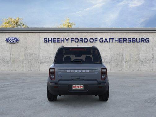 Azure Gray Metallic Tri-Coat 2025 Ford Bronco Sport Outer Banks