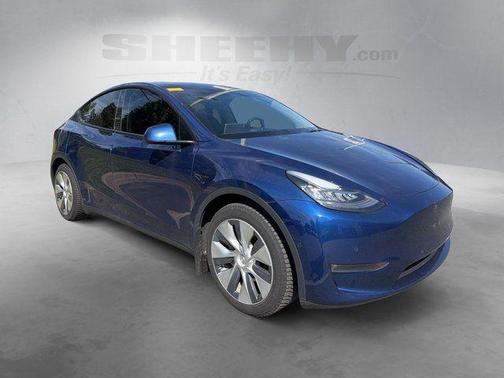 Deep Blue Metallic 2021 Tesla Model Y Long Range Dual Motor All-Wheel Drive