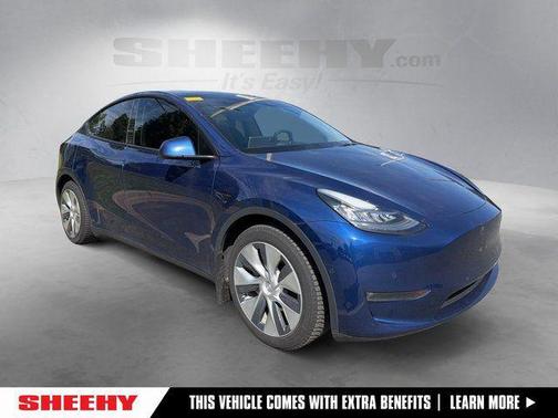 Deep Blue Metallic 2021 Tesla Model Y Long Range Dual Motor All-Wheel Drive