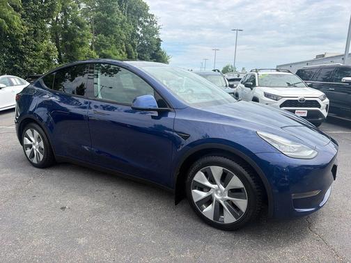 Deep Blue Metallic 2021 Tesla Model Y Long Range Dual Motor All-Wheel Drive