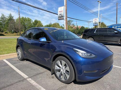 Deep Blue Metallic 2021 Tesla Model Y Long Range Dual Motor All-Wheel Drive