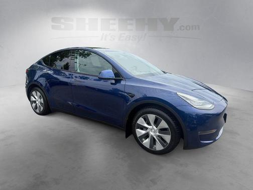 Deep Blue Metallic 2021 Tesla Model Y Long Range Dual Motor All-Wheel Drive