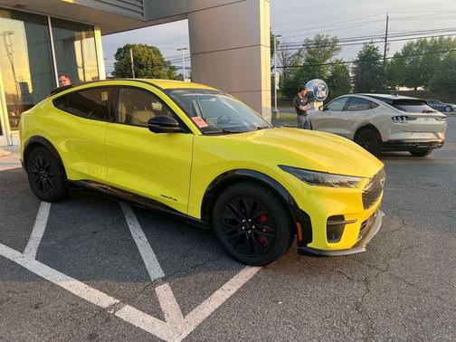 Grabber Yellow 2025 Ford Mustang Mach-E Premium