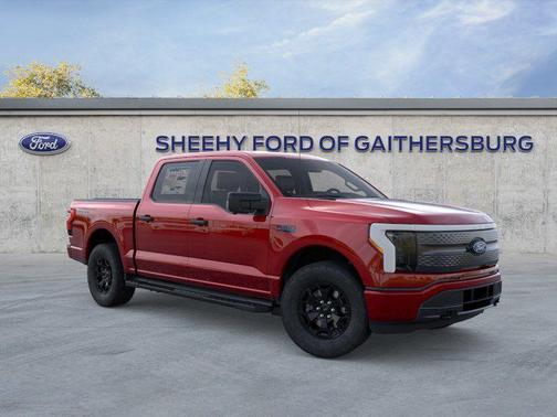 Rapid Red Metallic Tinted Clearcoat 2025 Ford F-150 Lightning XLT