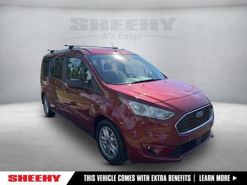 Red 2020 Ford Transit Connect XLT w/Rear Liftgate