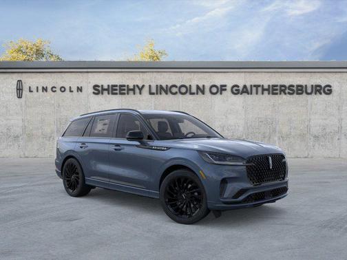 Whisper Blue Metallic Clearcoat 2026 Lincoln Aviator Reserve AWD