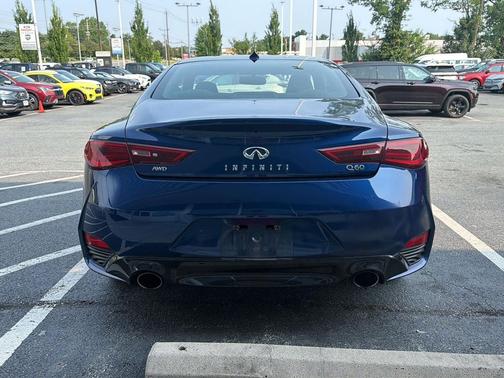 Iridium Blue 2018 INFINITI Q60 3.0T LUXE