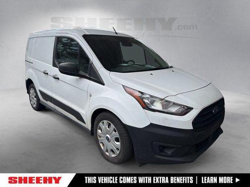Frozen White 2021 Ford Transit Connect XL Cargo Van
