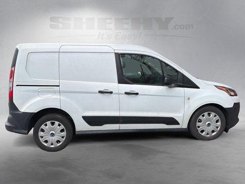 Frozen White 2021 Ford Transit Connect XL Cargo Van