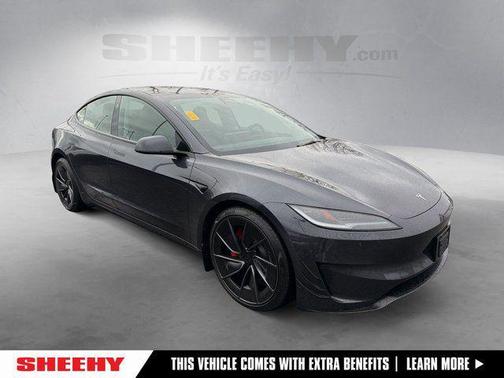 Stealth Grey 2024 Tesla Model 3 Performance