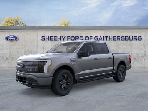 Carbonized Gray Metallic 2025 Ford F-150 Lightning Flash