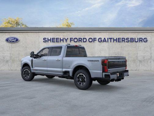 Glacier Gray Metallic Tri-Coat 2026 Ford F-350 Platinum