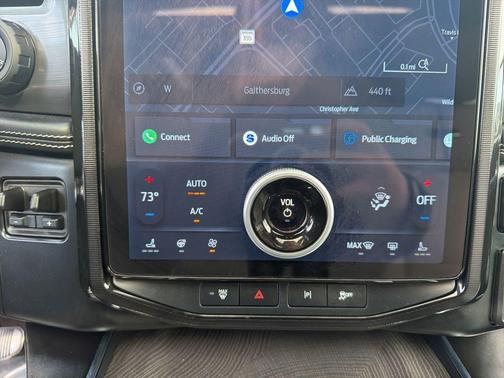 Agate Black Metallic 2024 Ford F-150 Lightning Platinum