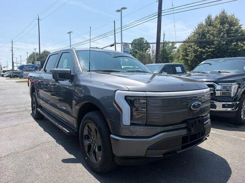 Carbonized Gray Metallic 2023 Ford F-150 Lightning LARIAT