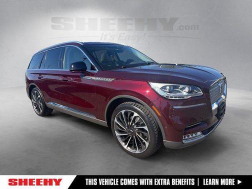 Burgundy Velvet 2021 Lincoln Aviator Reserve AWD
