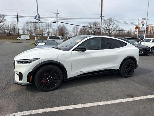 White Metallic 2025 Ford Mustang Mach-E Premium