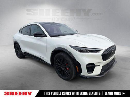 White Metallic 2025 Ford Mustang Mach-E Premium