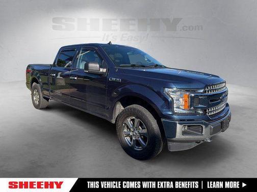 Blue 2020 Ford F-150 XLT